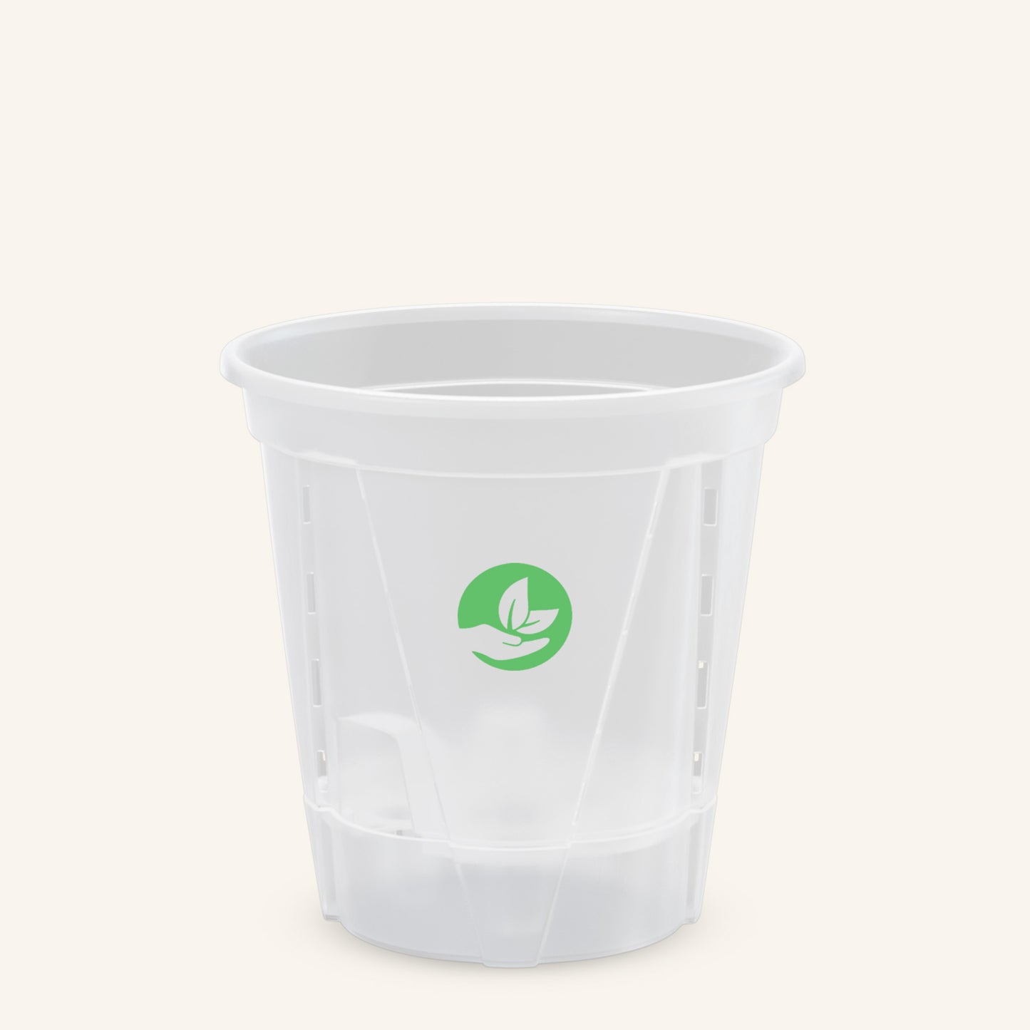 Pot avec réserve d eau transparent