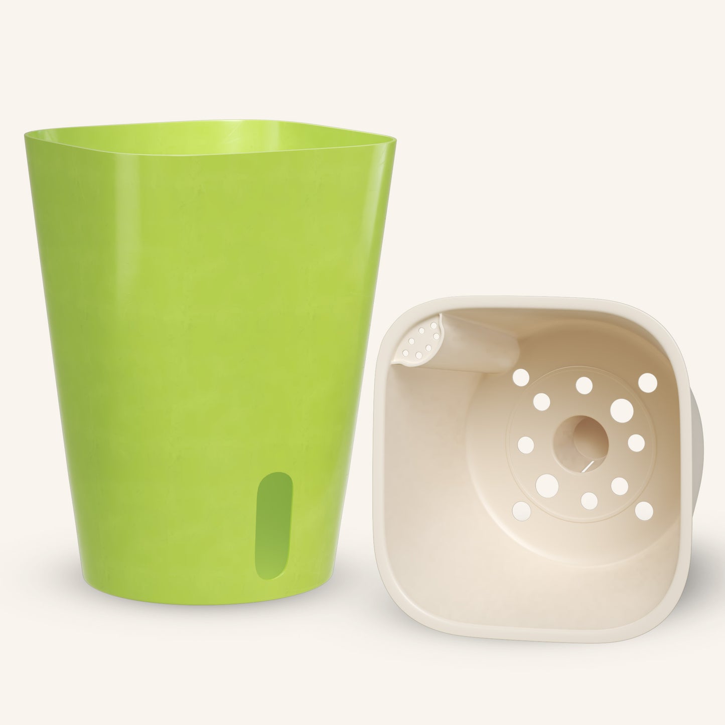 Square Self-Watering Plant Pots