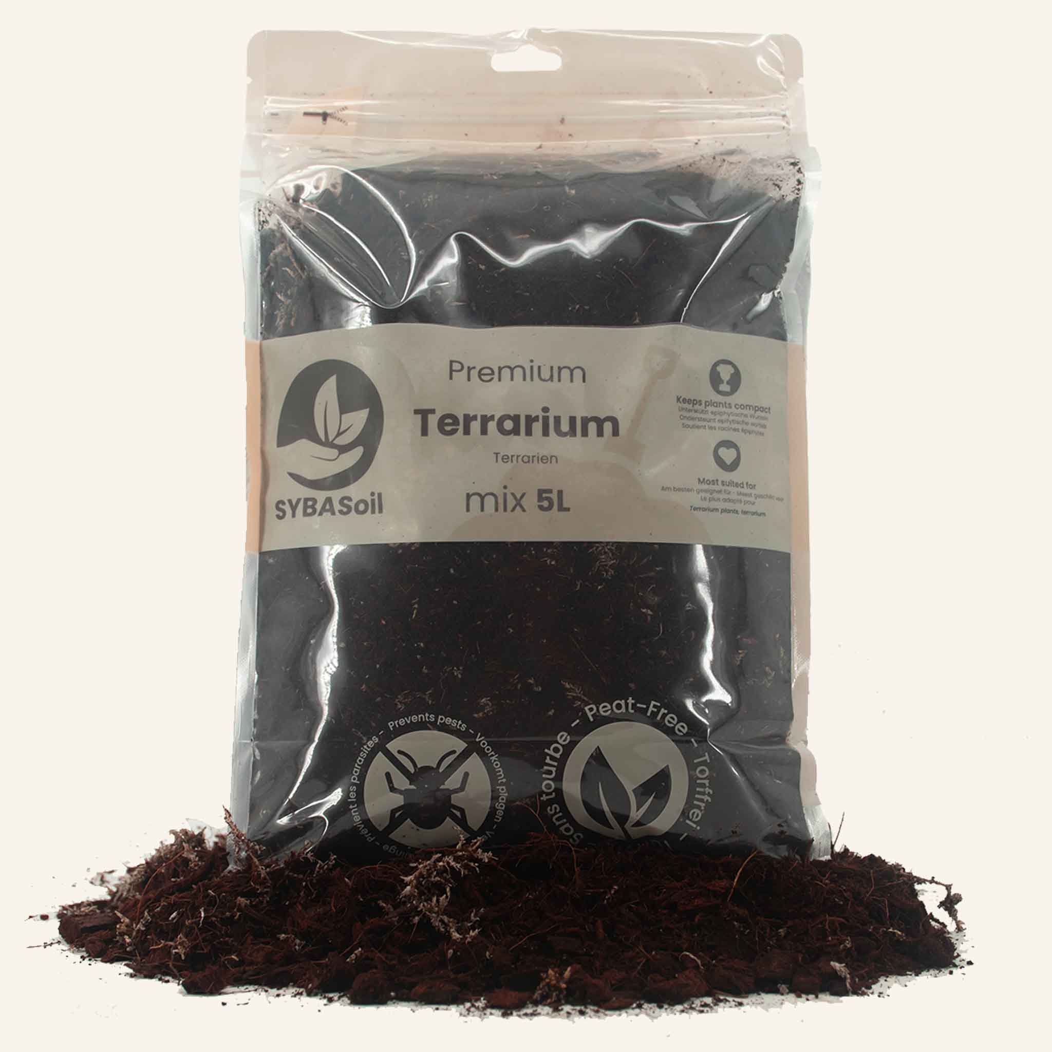 Terrarium Substrate Mix 515L SYBASoil ABG Mix Soil Mix Anti
