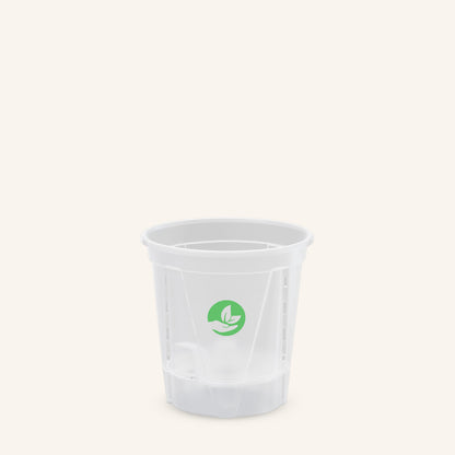 Zelfwaterende doorzichtige plantenpot