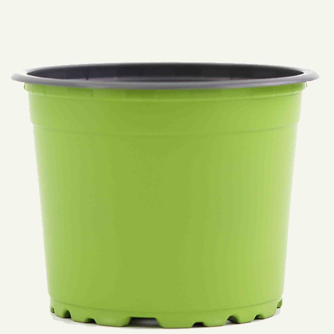 Green nursery pot