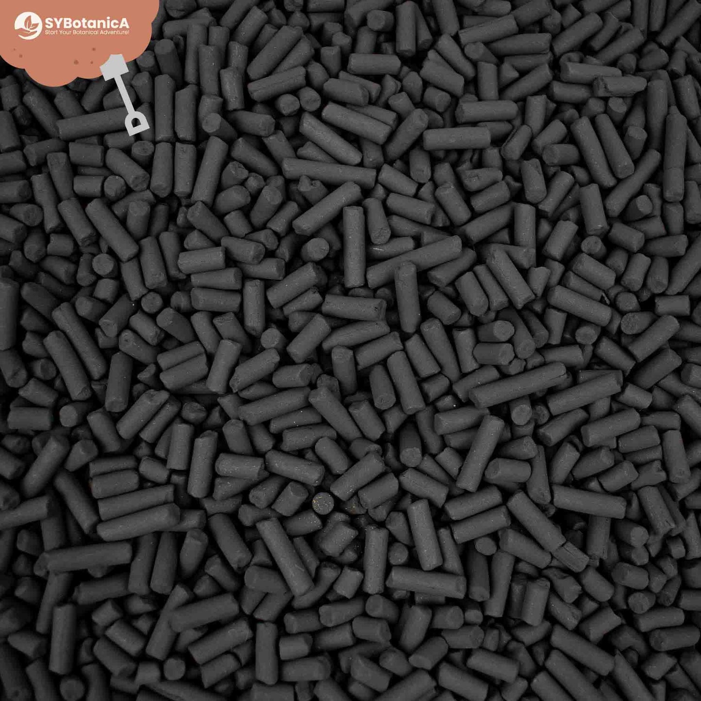 Activated carbon pellets, 3-15L, SYBASoil, Activated Charcoal for Plants, Terrarium Filtration, Activated Charcoal
