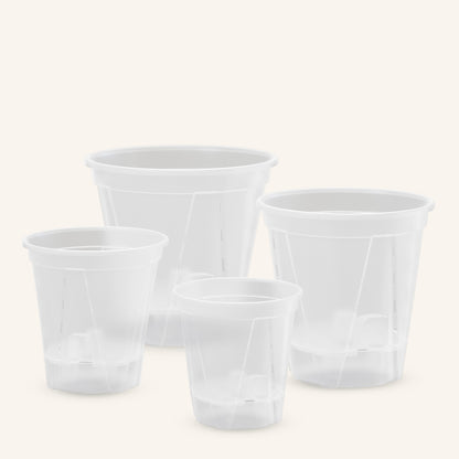 Clear Self-Watering Plant Pots