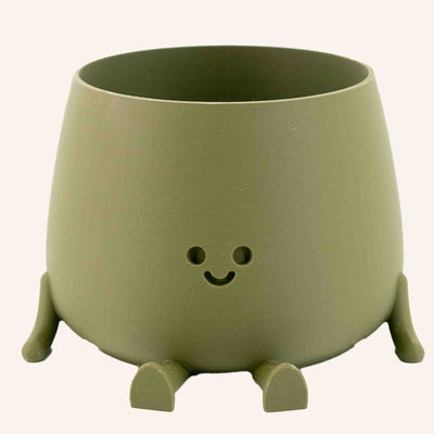 Green Happy Pot