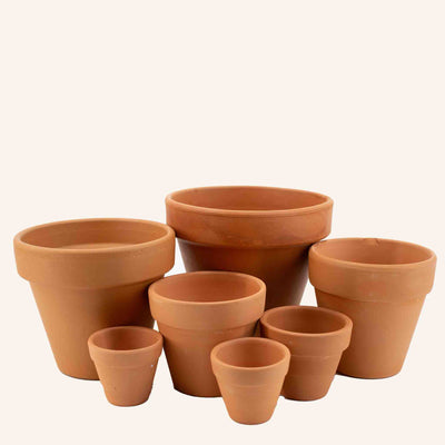 Red Terracotta Pots