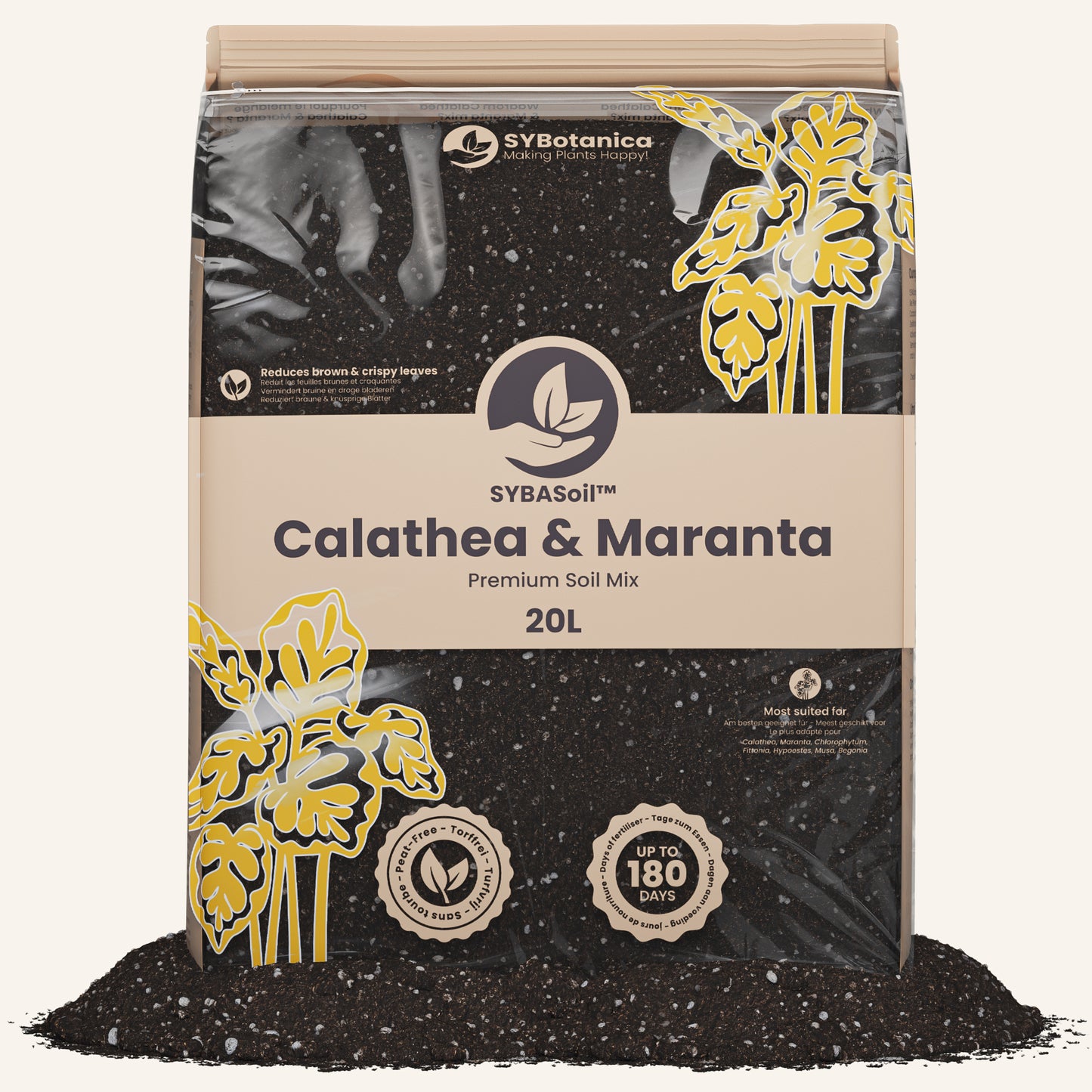 Substrato para calathea & maranta