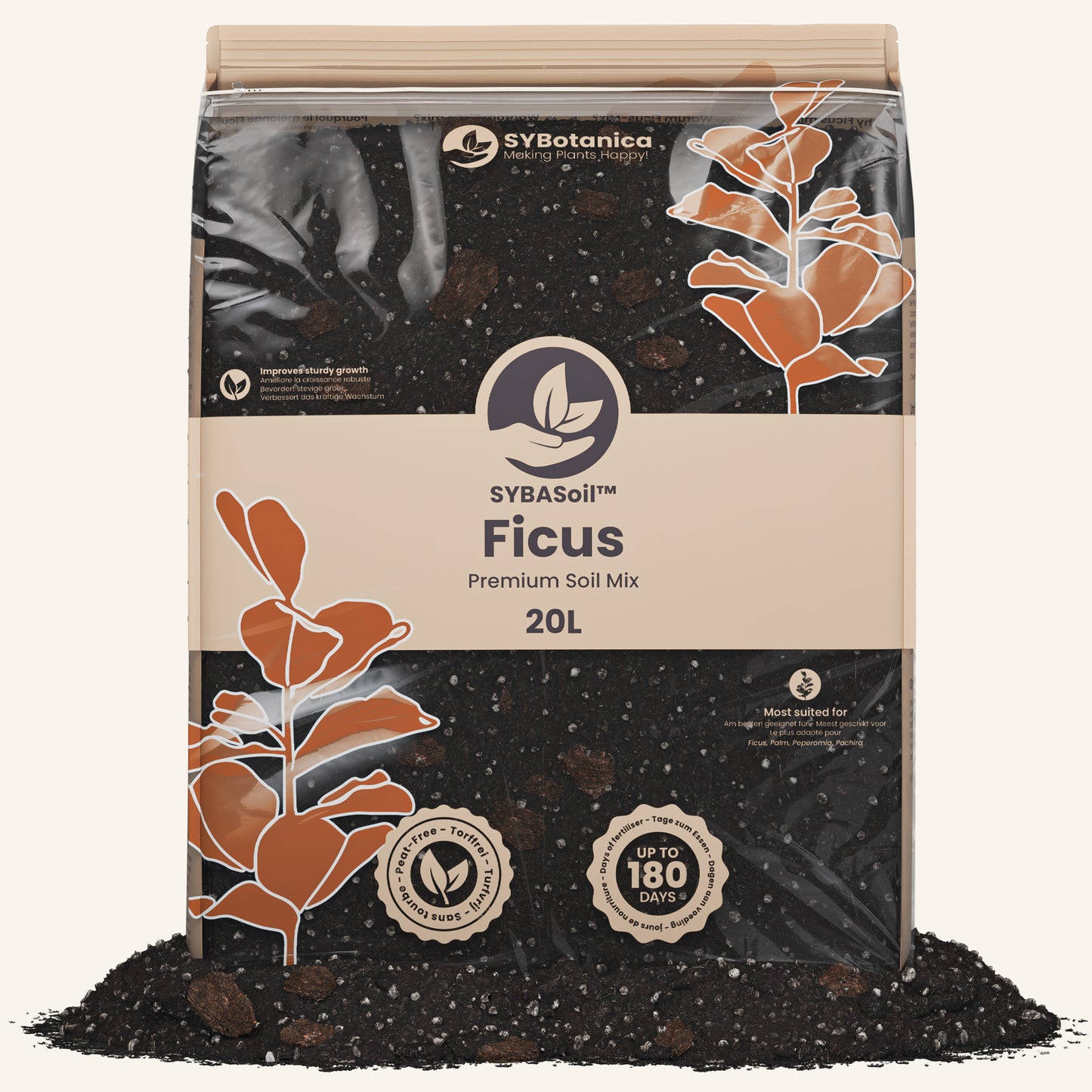 Substrato para ficus