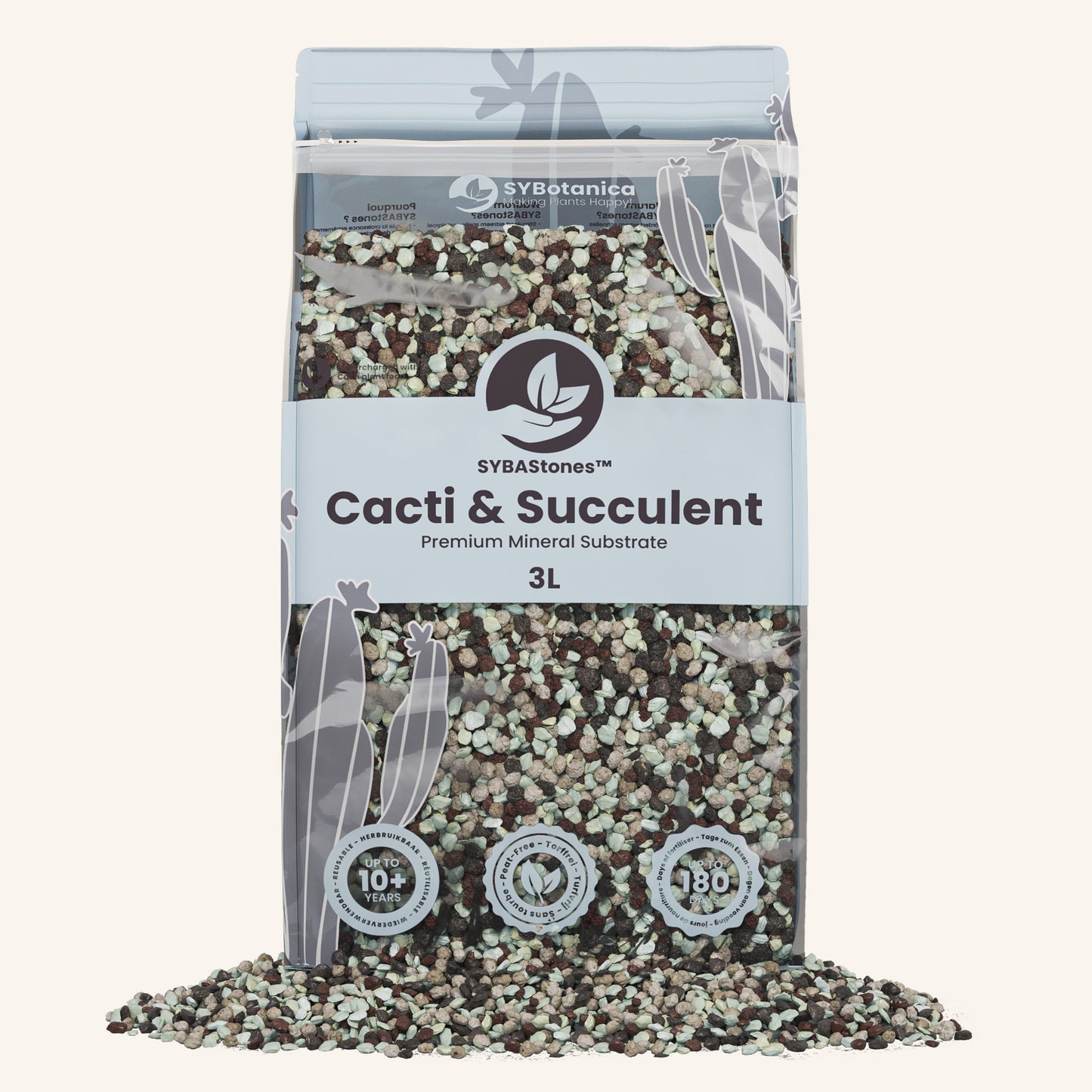 Mistura Mineral Para Cactos e Suculentas