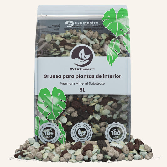 Mezcla mineral gruesa para plantas de interior