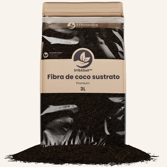 Fibra de coco sustrato