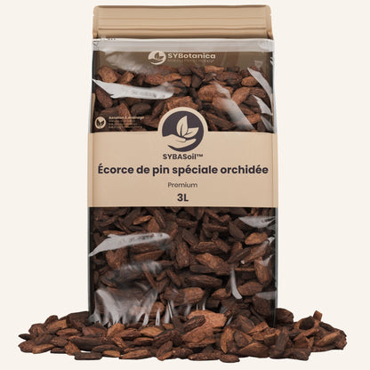 Écorce de pin spéciale orchidée